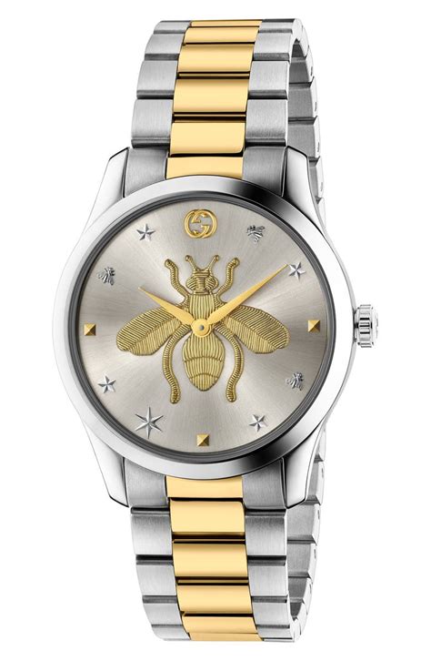 gucci bumblebee watch|guccie bee watch collection.